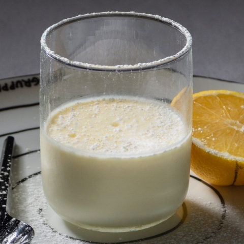 Κρέμα Λεμόνι σε ποτήρι 