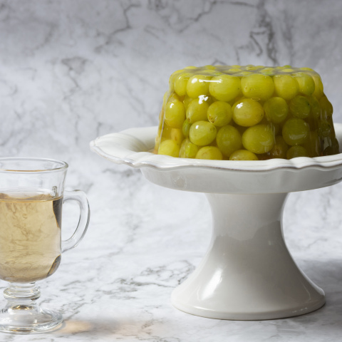 Ζελέ από γλυκό κρασί Σάμου 