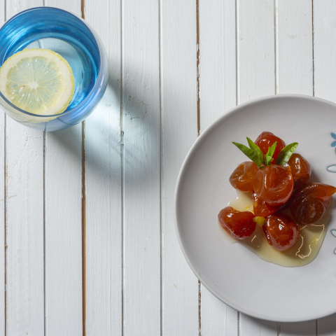Γλυκό του κουταλιού με κουμκουάτ Κέρκυρας 