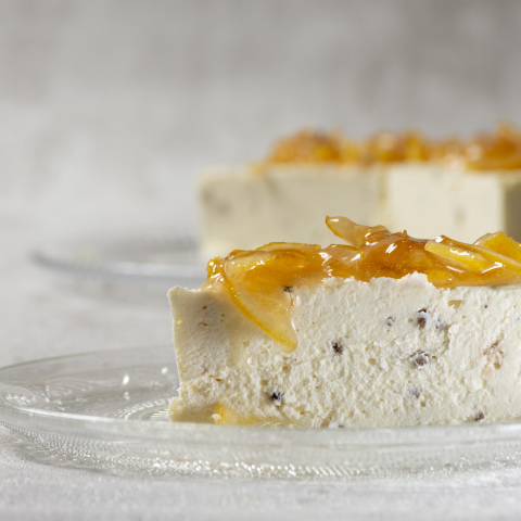 Cheesecake με τυρί μανούλι Καρπάθου