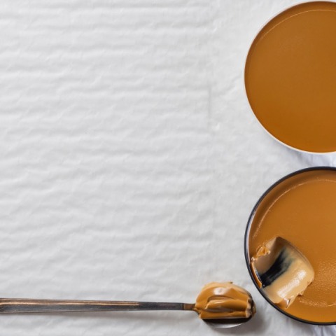 Κρέμα φούρνου με χαρουπόμελο από το Ηράκλειο 