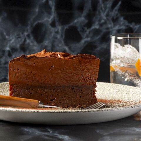 Tούρτα σοκολάτας  µε µαστίχα