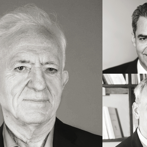 Συναντήσεις Κορυφής: Ο Γιώργος Καραμπελιάς συζητά με τον Άγγελο Συρίγο και τον Μάνο Καραγιάννη