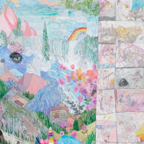 Στέφανος Ρόκος, «Παρατηρήστε τα τοπία Ι» από την έκθεση 50.000.000 τόνοι τοπίων στην Γκαλερί Ζουμπουλάκη