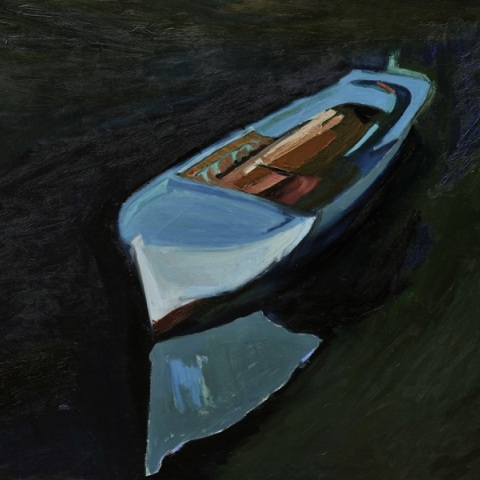 Παναγιώτης Τέτσης, «Βάρκα», από τη μεγάλη αναδρομική έκθεση στην Εθνική Πινακοθήκη