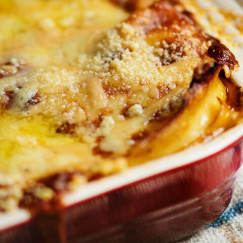 Ριγκατόνι με κιμά στον φούρνο