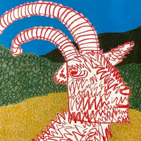 Κατσίκα: Το σύμβολο της ξενιτιάς | Ατομική έκθεση της Μάγδας Πετμεζά στην Γκαλερί APODEC