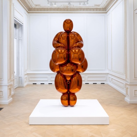 Jeff Koons, «Balloon Venus Lespugue» (Orange), 2013-2019 