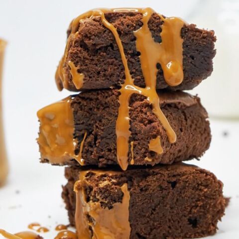 Brownies με αλμυρή καραμέλα