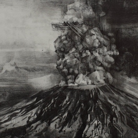 Αλίκη Παππά, Eisenstein - Strike No.6, 2017, μολύβι και γραφίτης σε χαρτί, 29,5 x 21 εκ. 