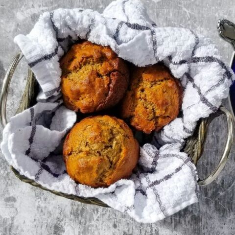 Πανεύκολα muffins μπανάνας