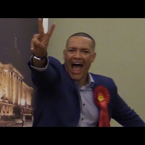 Is Clive Lewis's jubilant reaction the best of the night?