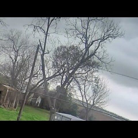 Raw video: Cargo plane crash in Chambers County