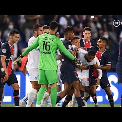 Carnage in Le Classique! Neymar amongst FIVE players sent off!