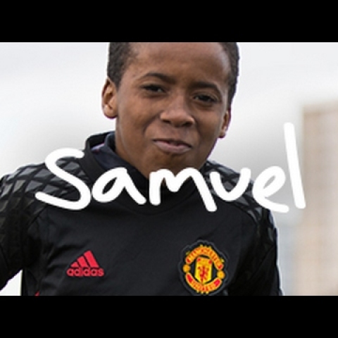 Samuel: Never giving up #UnitedandSamuel #UnitedandMe Pogba, De Gea, Ibrahimovic