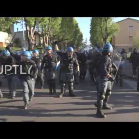 Italy: Clashes erupt as protesters rail against G7 summit in Lucca
