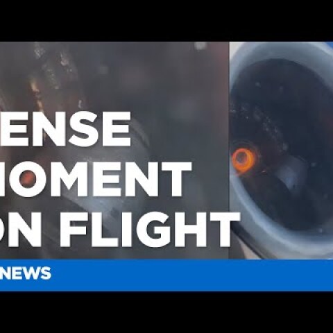 Part of engine comes loose during Delta flight