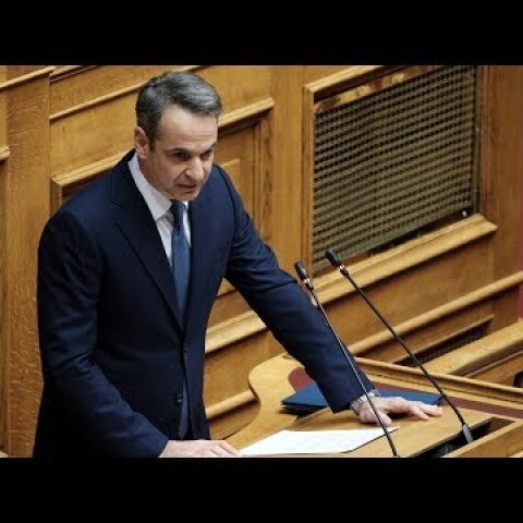 Ομιλία του Πρωθυπουργού Κυριάκου Μητσοτάκη στη Βουλή, στη συζήτηση για το νομοσχέδιο για την Παιδεία