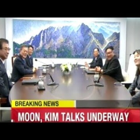 "I Hope You Really Enjoy The Noodles That We Brought" Kim Jong Un And President Moon Begin Talks