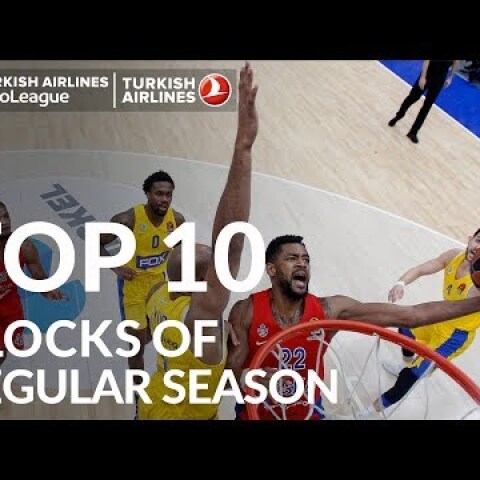 Turkish Airlines EuroLeague, Top 10 Blocks of the Regular Season