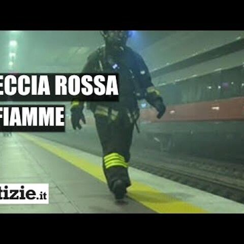 Treni, incendio doloso alla cabina elettrica dell'alta velocità:evacuati 200 passeggeri | Notizie.it