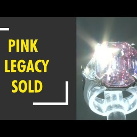 Harry Winston jeweler buys 'Pink Legacy' diamond for record $50 mln -Christie's