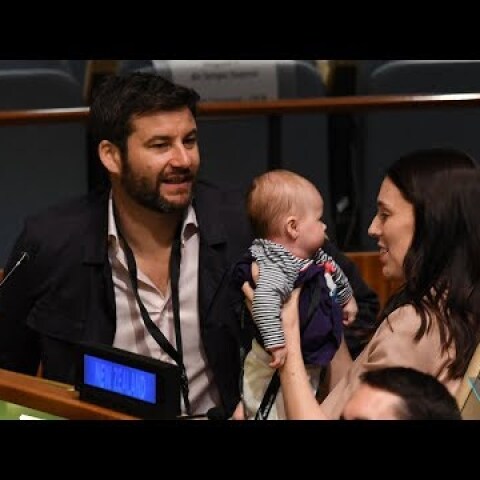 Jacinda Ardern and baby Neve win hearts in New York