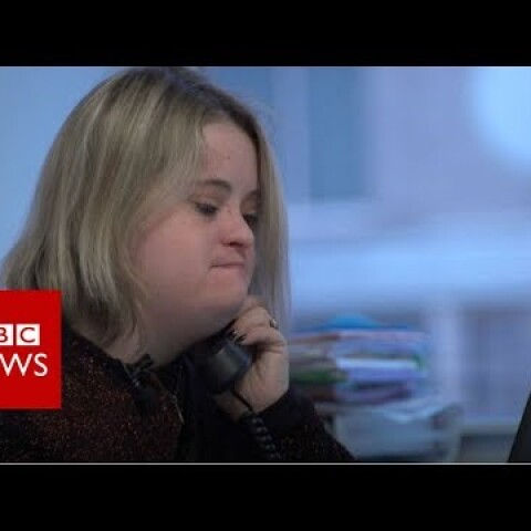 The first Washington lobbyist with Down syndrome - BBC News