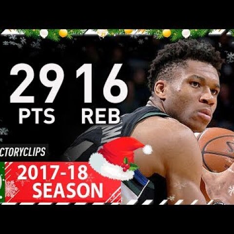 Giannis Antetokounmpo Full Highlights vs Bulls (2017.12.15) - 29 Pts, 16 Reb