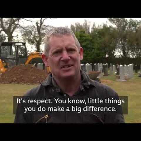 Coronavirus ‘I’m digging graves for people who are still living’