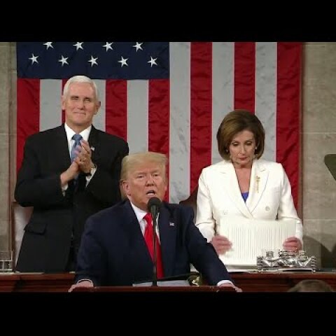 WATCH: Pelosi rips up Trump’s State of the Union speech | 2020 State of the Union