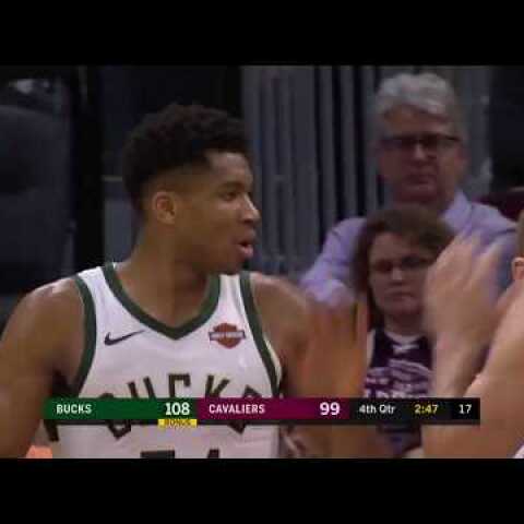 Giannis Antetokounmpo Destroys The Entire Cavaliers!