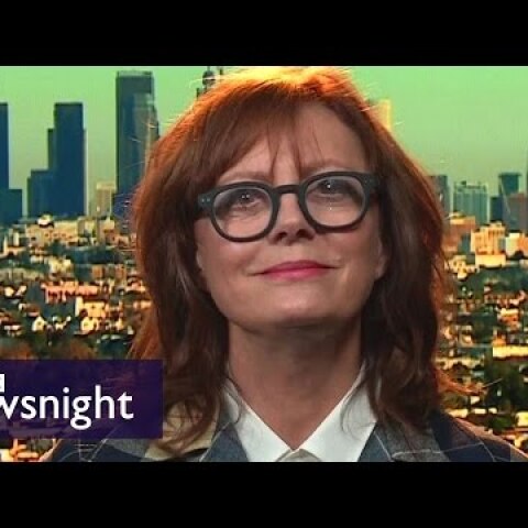'I don't vote with my vagina': Susan Sarandon on not backing Hillary Clinton - BBC Newsnight