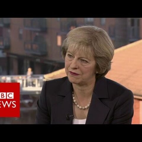 Theresa May (FULL)  interview Andrew Marr (02/10/2016) - BBC News