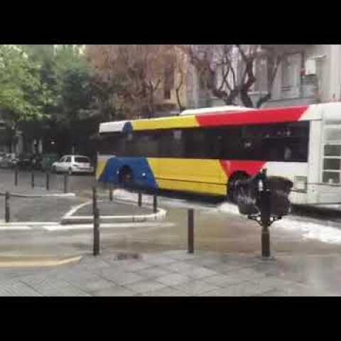 Thestival.gr Καταιγίδα στο κέντρο της Θεσσαλονίκης