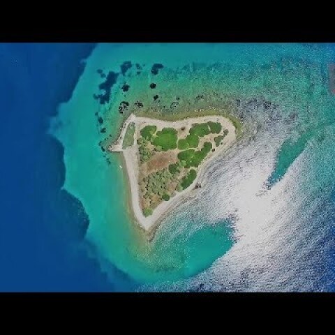 Η κρυφή "Καρδιά" του Ευβοϊκού |  Ασπρονήσι Ερέτριας  Eretria secret island Drone Greece