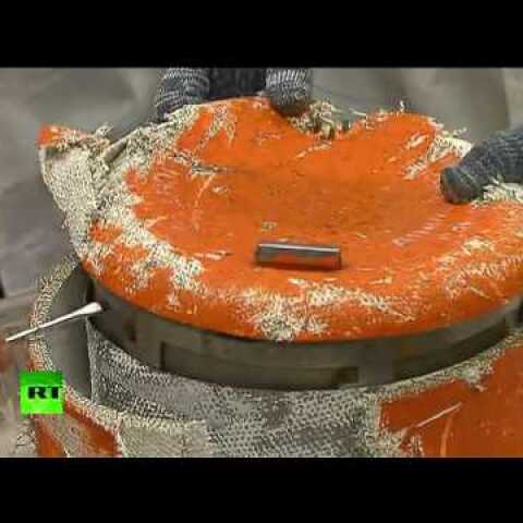 RAW: Opening the main black box of crashed Tu-154