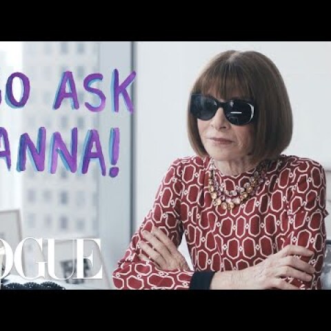 Anna Wintour Answers Questions From Total Strangers | Vogue