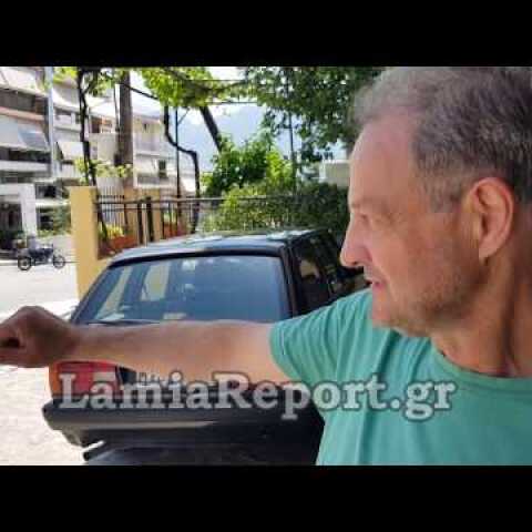 LamiaReport.gr: Νταλίκα παρέσυρε μηχανάκι μέσα στην πόλη