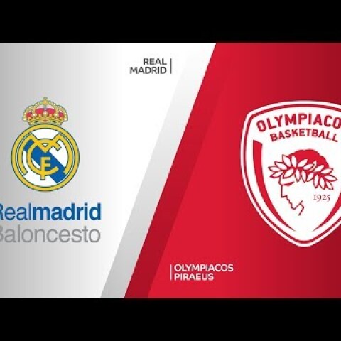 Real Madrid - Olympiacos Piraeus Highlights | EuroLeague RS Round 18