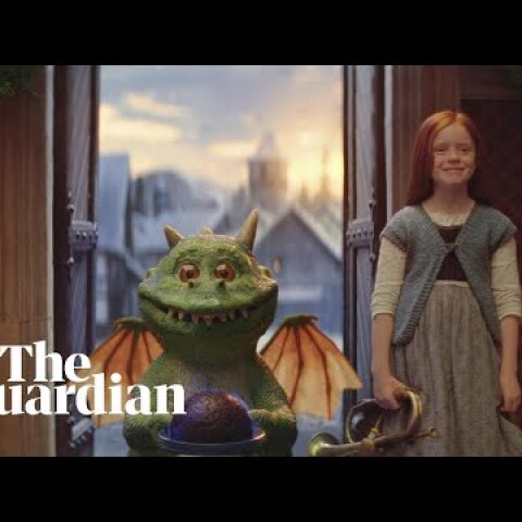 Watch Edgar the dragon in joint John Lewis/Waitrose Christmas advert