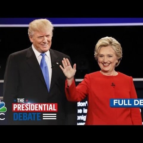 The First Presidential Debate: Hillary Clinton And Donald Trump (Full Debate) | NBC News