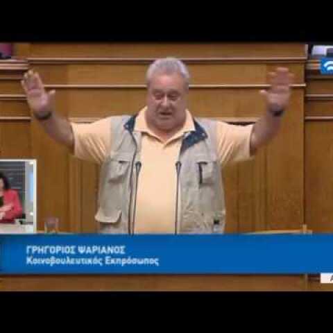 Ψαριανός Γρηγ. Ομιλία στην Ολομέλεια - Προανακριτική Καμμένου, 25.09.2017