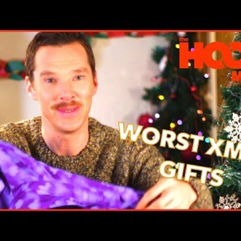 Benedict Cumberbatch On How to React to Bad Christmas Gifts | @The Hook