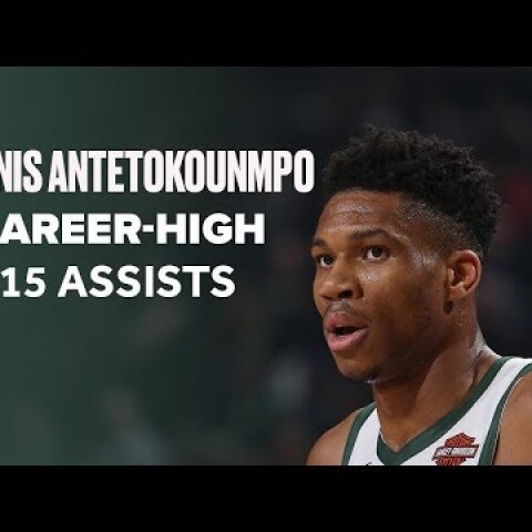 Giannis Antetokounmpo Drops Career-High 15 Assists and Monster Triple-Double Against Portland