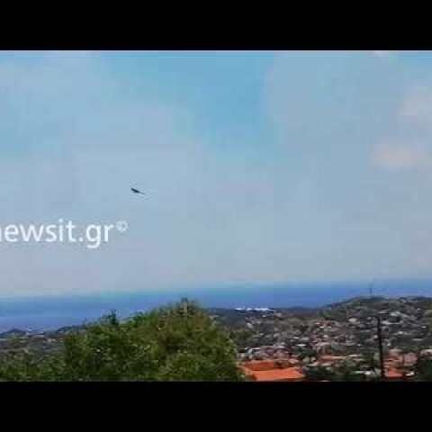 Μεγάλη φωτιά στο Λαγονήσι