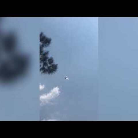 Horrifying moment plane crashes during an air show in Guatemala