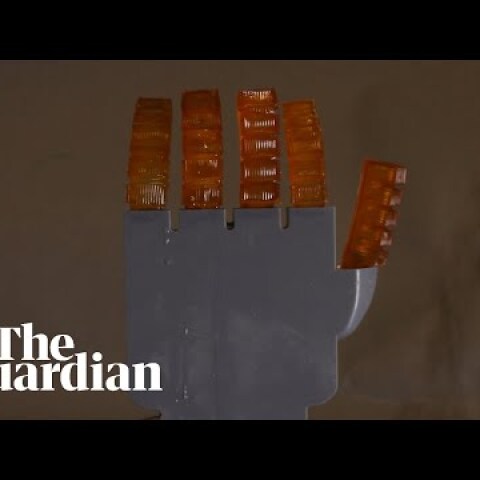 This robot hand can 'sweat' to cool itself down