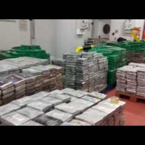 Columna Cero Incautados 5.883 kilos de cocaína en Algeciras