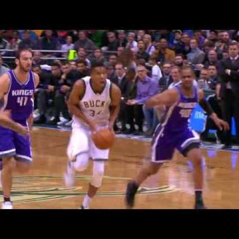 Giannis Antetokounmpo Puts On a Show vs Kings